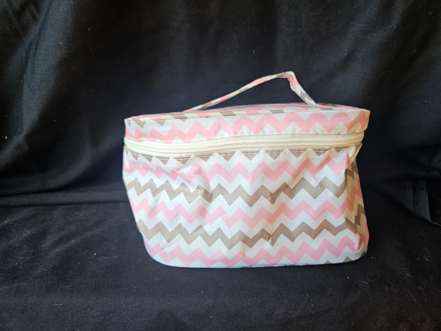 Makeup bag with accessories