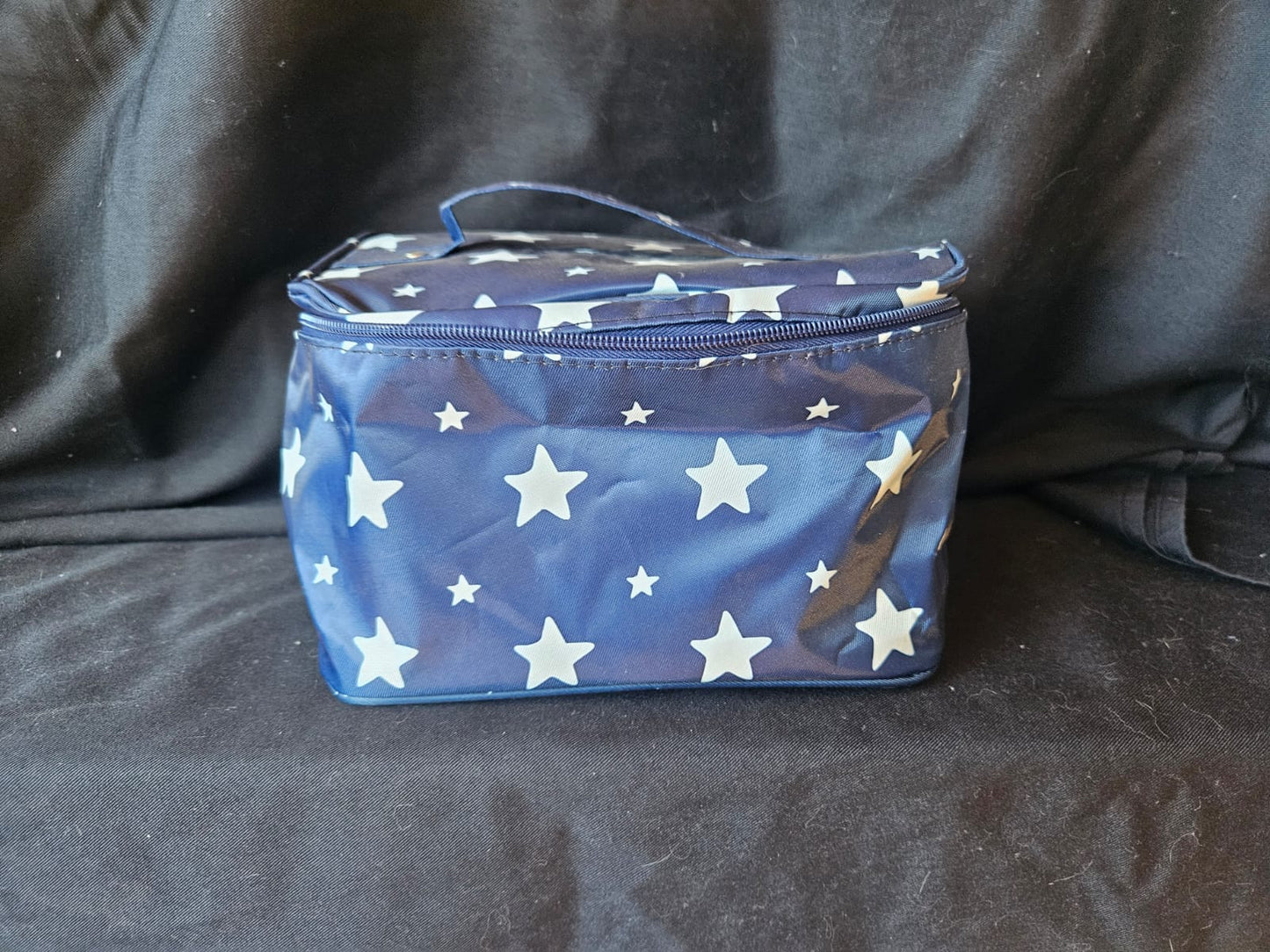 Makeup bag with accessories